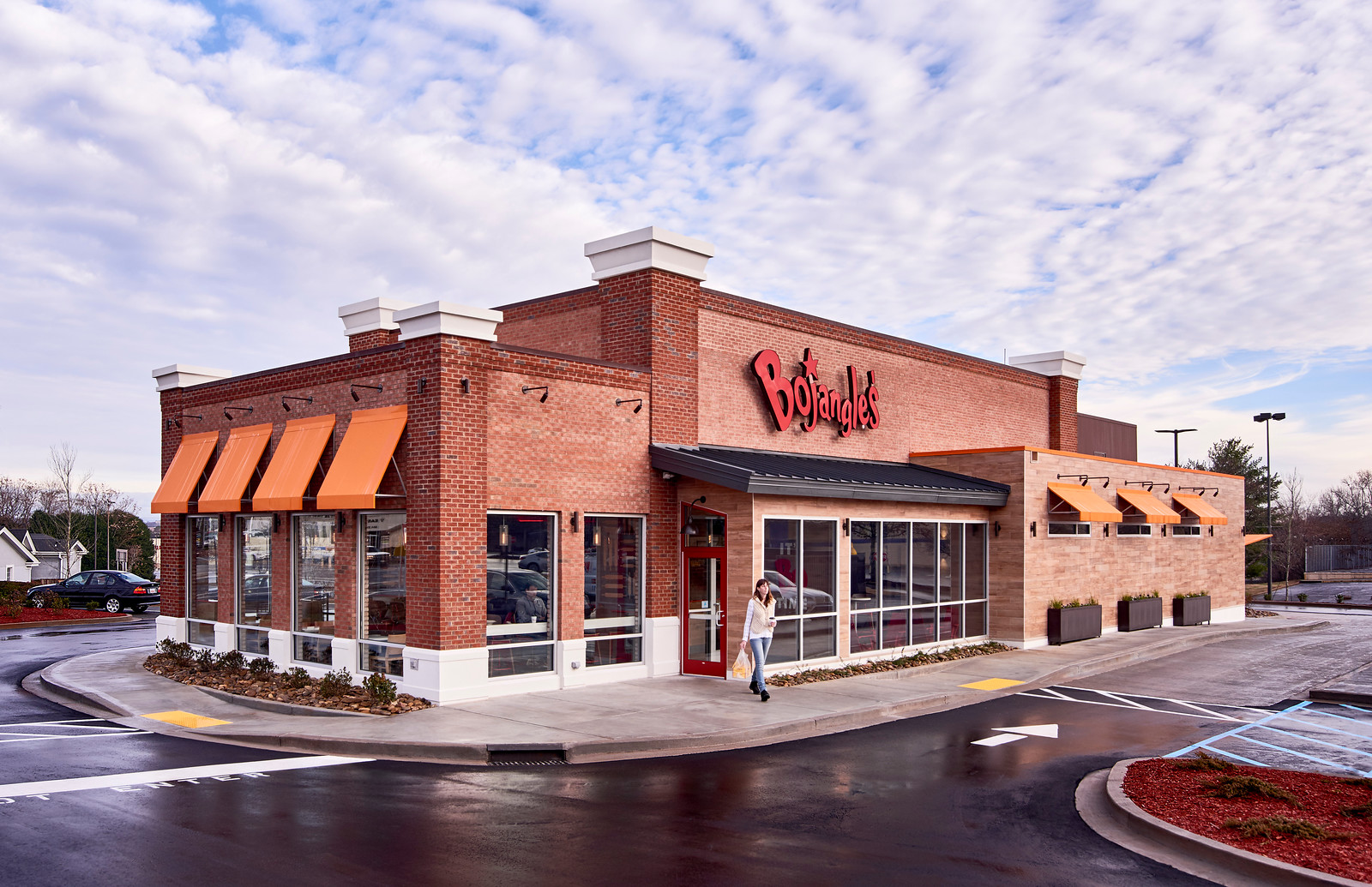 bojangles restaurant outside